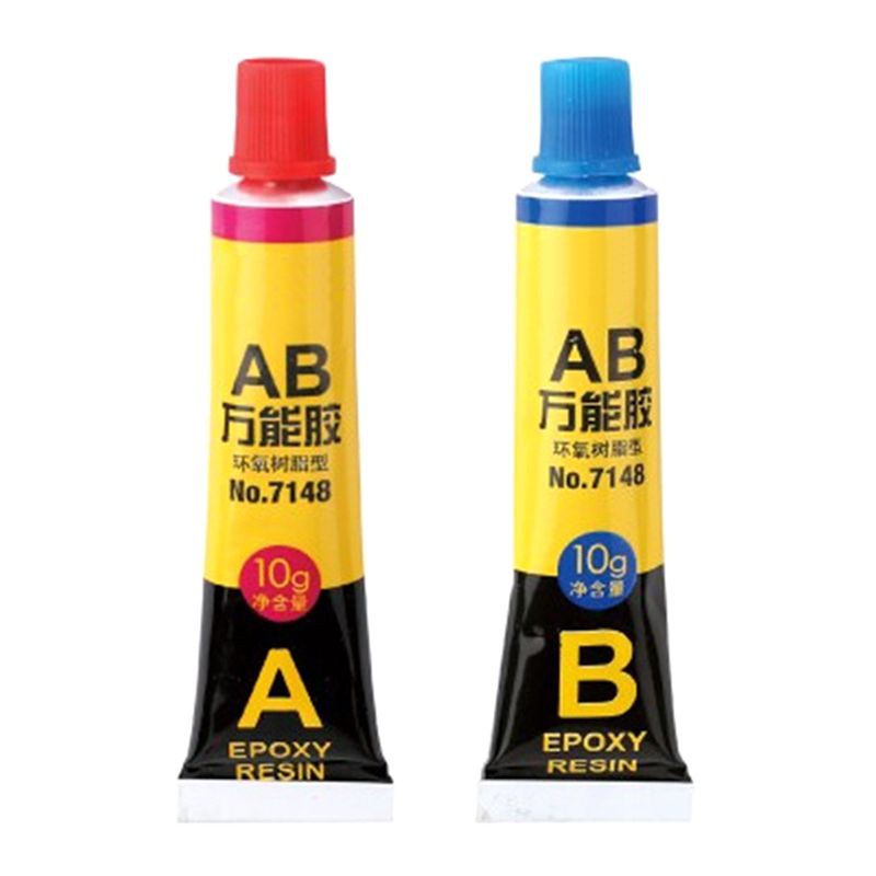 Set 2 keo Ab 10g + 10g siêu dính chống thấm nước chuyên dụng cho đồ gốm/kính/kim loại