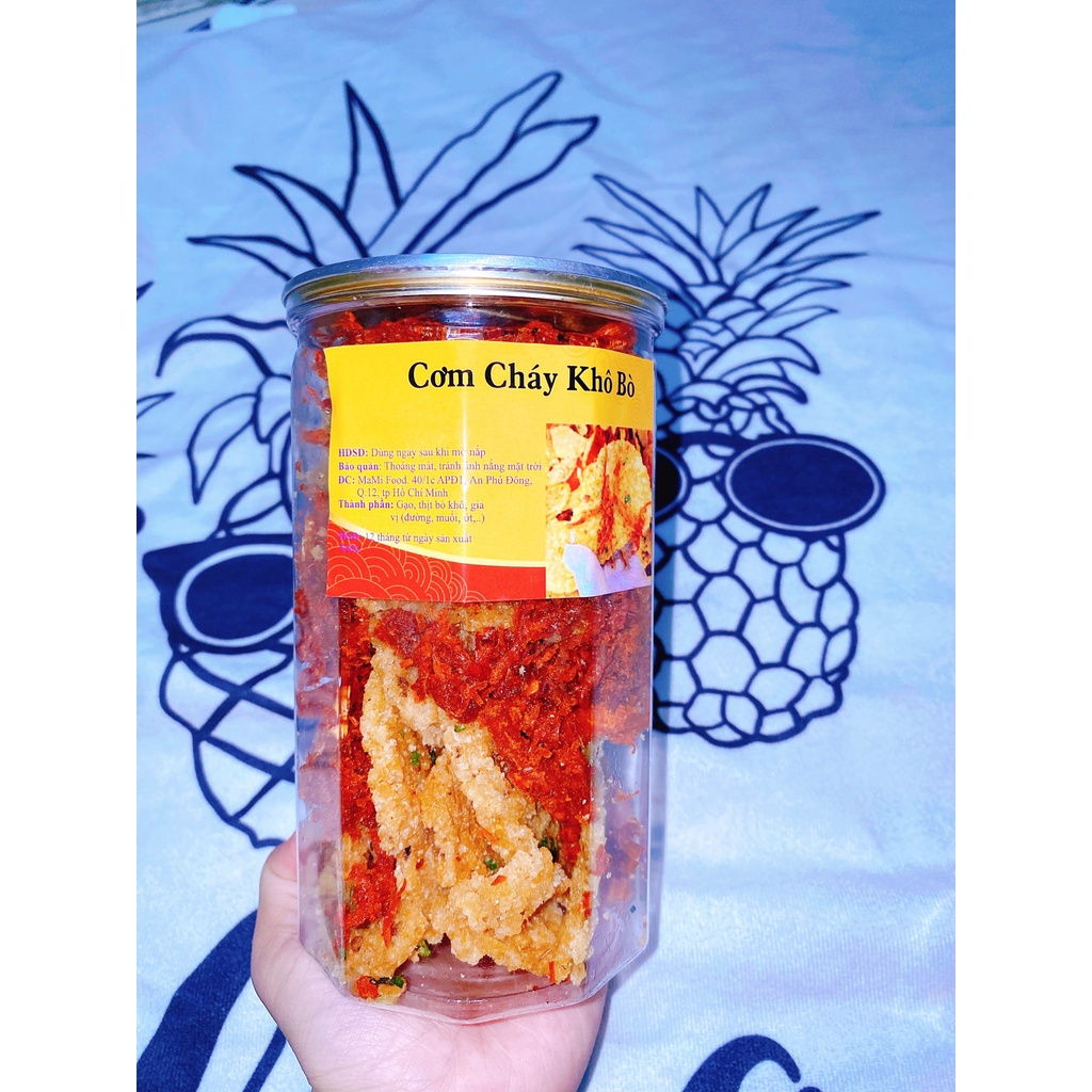 Cơm Cháy Lắc Khô Bò, giòn ngon, dai ngọt, Mami Food