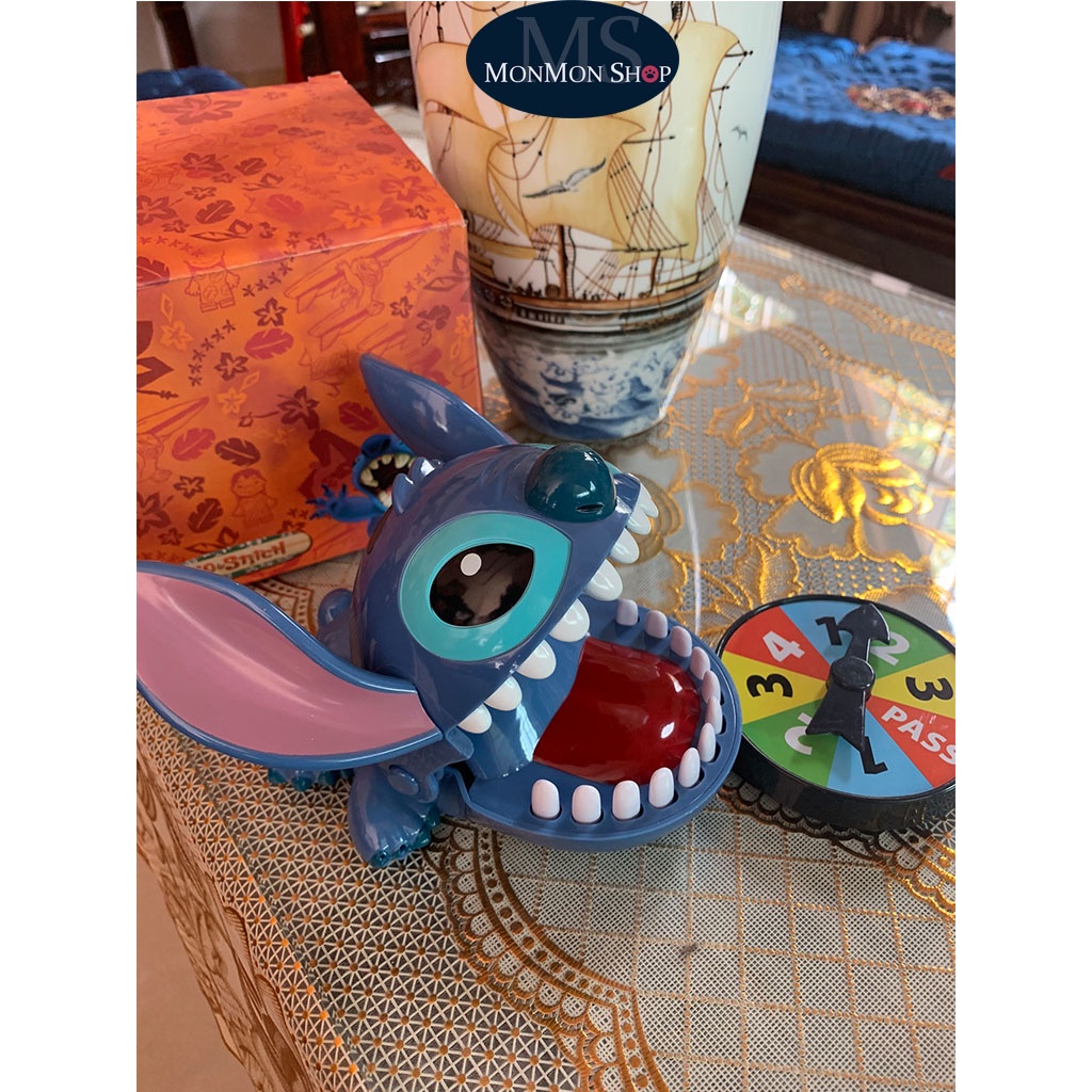 Đồ chơi Cá Sấu Cắn Tay Nhân vật Stitch Vui Nộn, Cá Sấu Khám Tay Xả stress dành cho trẻ em chất lượng đảm bảo