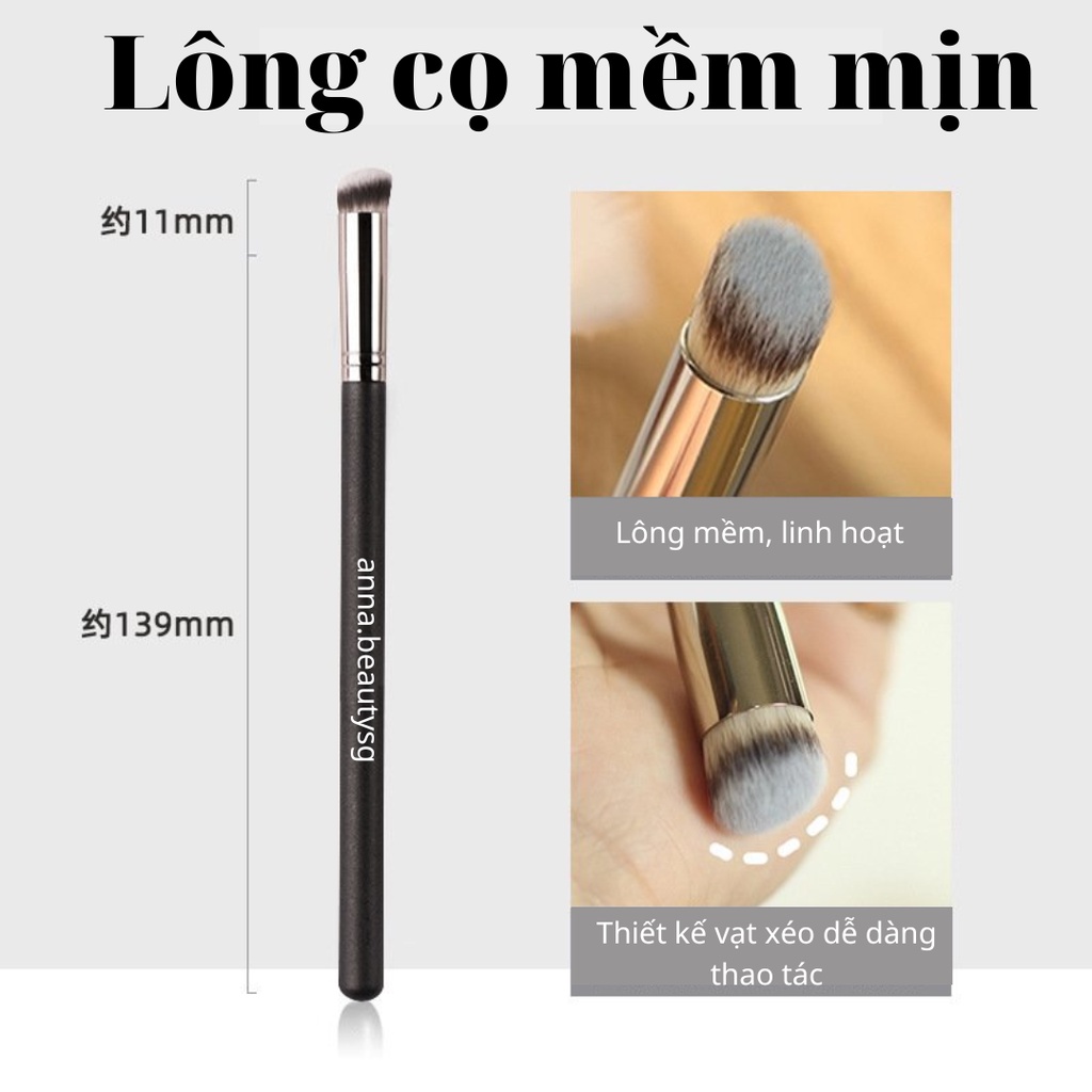 Cọ che khuyết điểm lông mềm mịn dễ tán đa năng