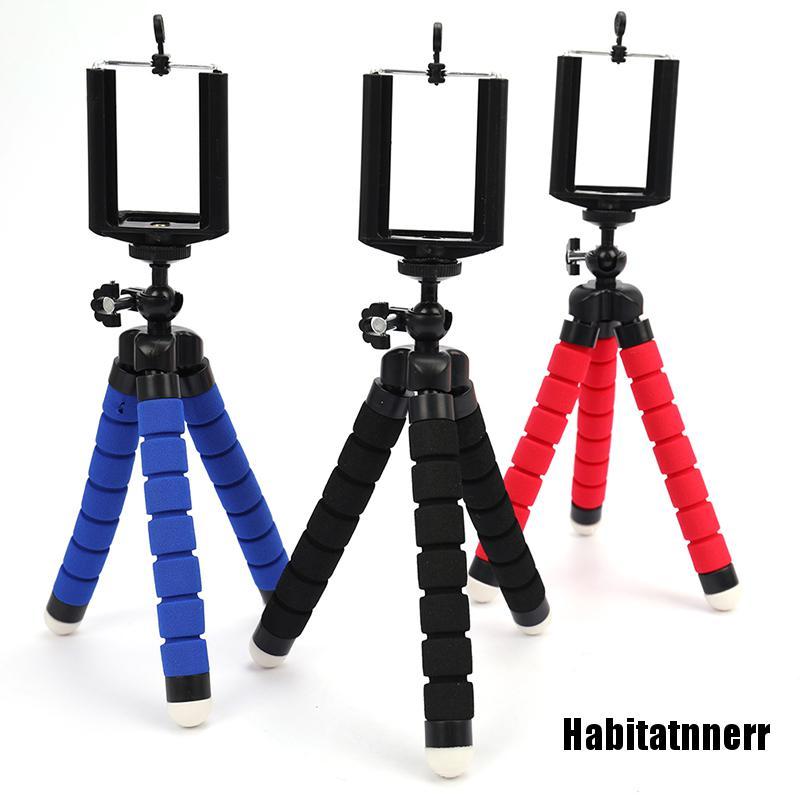 Chân Tripod Bạch Tuộc Linh Hoạt Có Kẹp Gắn Điện Thoại / Máy Ảnh