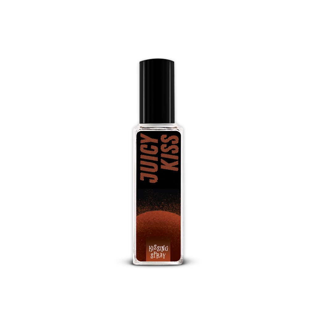 Xịt thơm miệng Kissing Spray hương Juicy Kiss vị Đào nhỏ gọn bỏ túi chai xịt thuỷ tinh 20ml - LOLI & THE WOLF