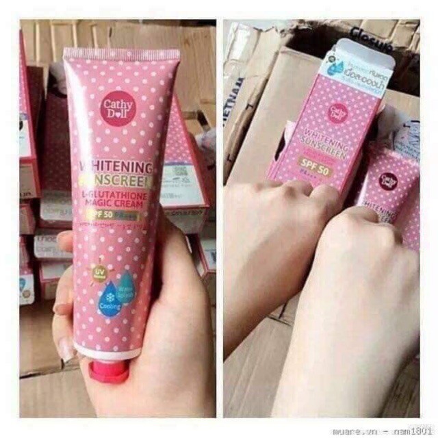 Kem Chống Nắng Cathy Doll Sáng Da SPF50/PA+++ 138ml