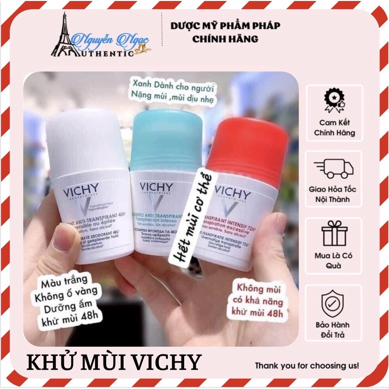 Lăn Khử Mùi Vichy