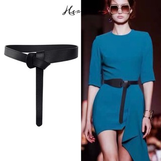 Dây Nịt Bản Rộng Thắt Nút Phong Cách Hàn Quốc Cho Nữ TL03