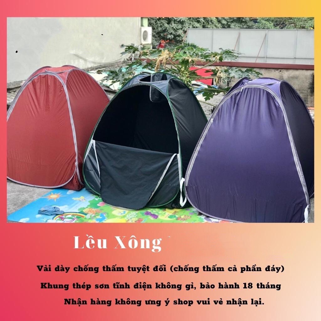 Lều xông hơi tự bung gấp gọn - lều xông hơi sau sinh tiện dụng