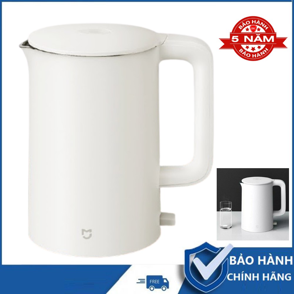 Ấm đun nước siêu tốc thông minh Xiaomi MIJIA 1A 3 lớp an toàn chịu nhiệt cao chống bám bẩn vệ sinh Bình đun nước Xiaomi