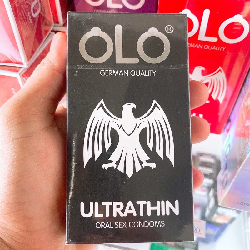 BAO CAO SU OLO ULTRA THIN SIÊU MỎNG KẾT HỢP ORAL SEX 10 cái