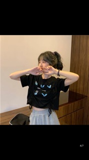 🧚‍♀️Áo Rút Dây 2 Bên Bướm