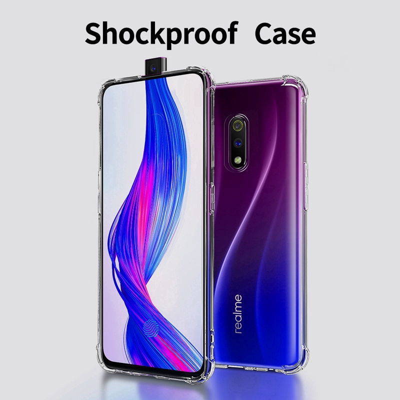 Shockproof transparent TPU phone case for Realme5 Pro Realme 5 3 2 Pro C1 C2 | BigBuy360 - bigbuy360.vn