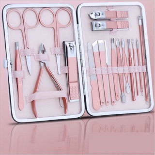 BỘ BẤM MÓNG TAY HỒNG 18 CHI TIẾT