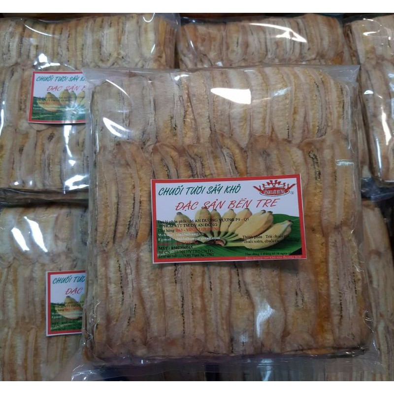 CHUỐI VUÔNG NƯỚNG BẾN TRE (CHƯA NƯỚNG)