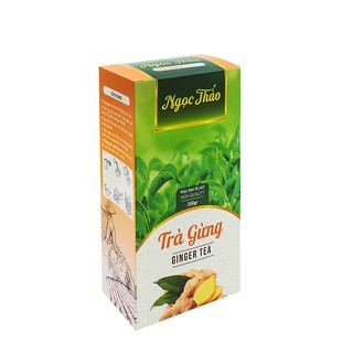 Trà xanh ướp gừng Ngọc Thảo dùng pha ấm 200 g