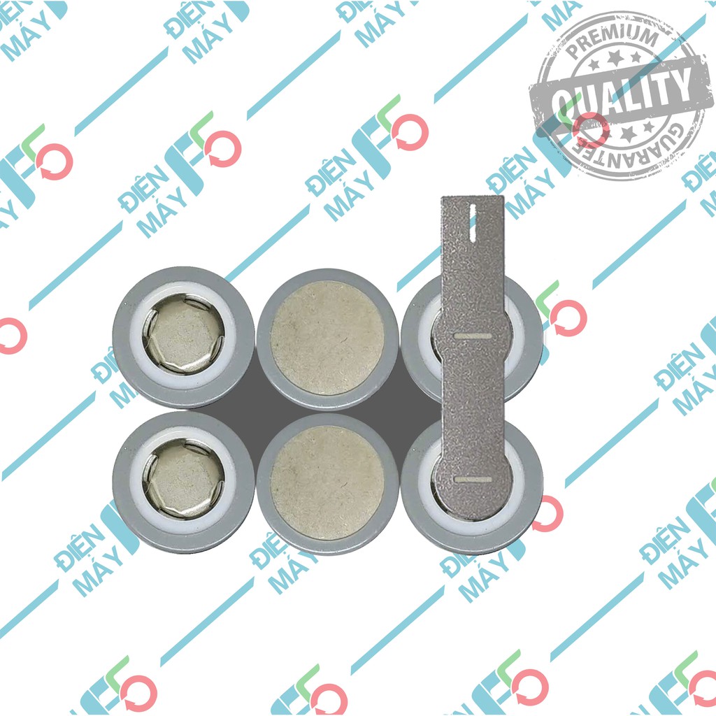 DMF5 Kẽm hàn cell, lấy tải pack pin 2p lại B- và B+