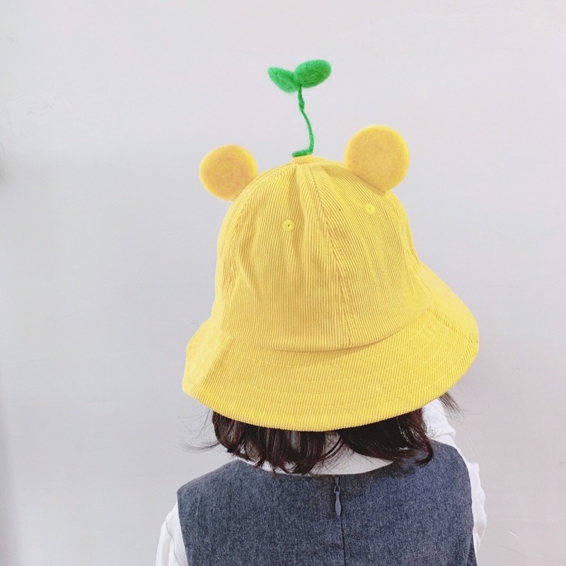 Nón bucket mầm cây hot trend thời trang dành cho người lớn và trẻ em