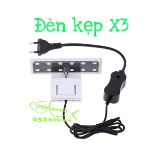 Đèn kẹp X3 cho bể cá cảnh thủy sinh