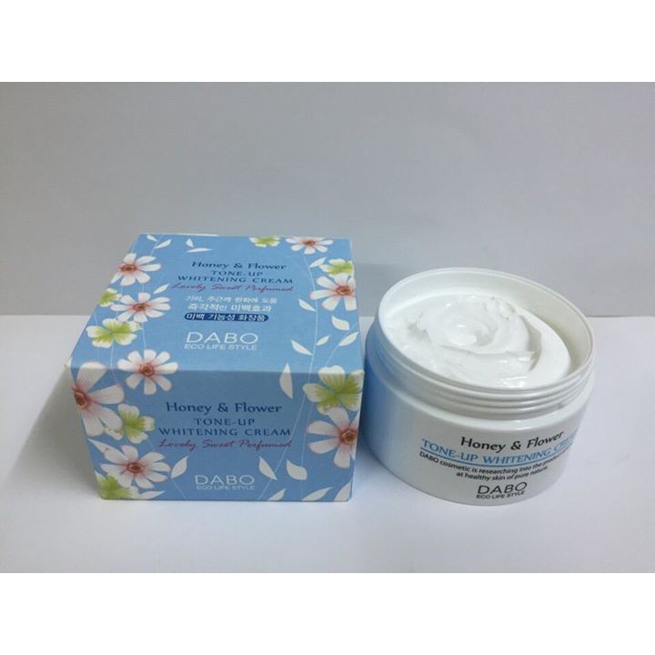 Kem dưỡng trắng da DABO honey & flower tone-up whitening