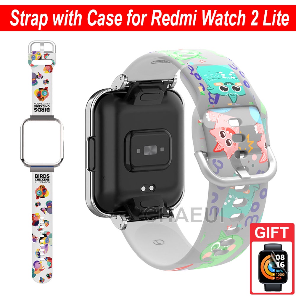 Dây Đeo Silicone Trong Suốt Cho Đồng Hồ Thông Minh Xiaomi Redmi Watch 3 2 Lite / Poco Watch