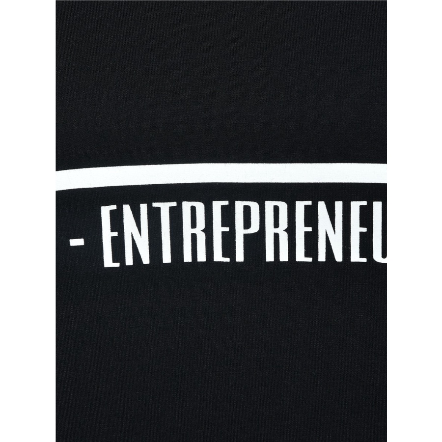 Áo Thu Đông Nam Thun Dài Tay Cao Cấp OWEN HD23283 Cổ Tròn Tay Và Gấu Áo Suông Thoải Mái Màu Đen In Chữ Trắng Chất Visco | BigBuy360 - bigbuy360.vn