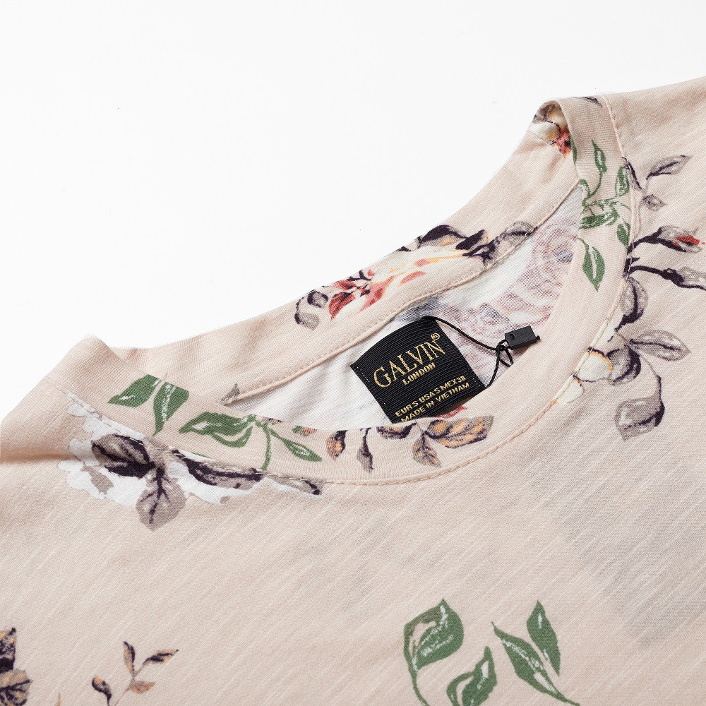 Áo thun Galvin họa tiết chất cotton co giãn form basic trẻ trung APGV36-3-4 - Leo Vatino | BigBuy360 - bigbuy360.vn