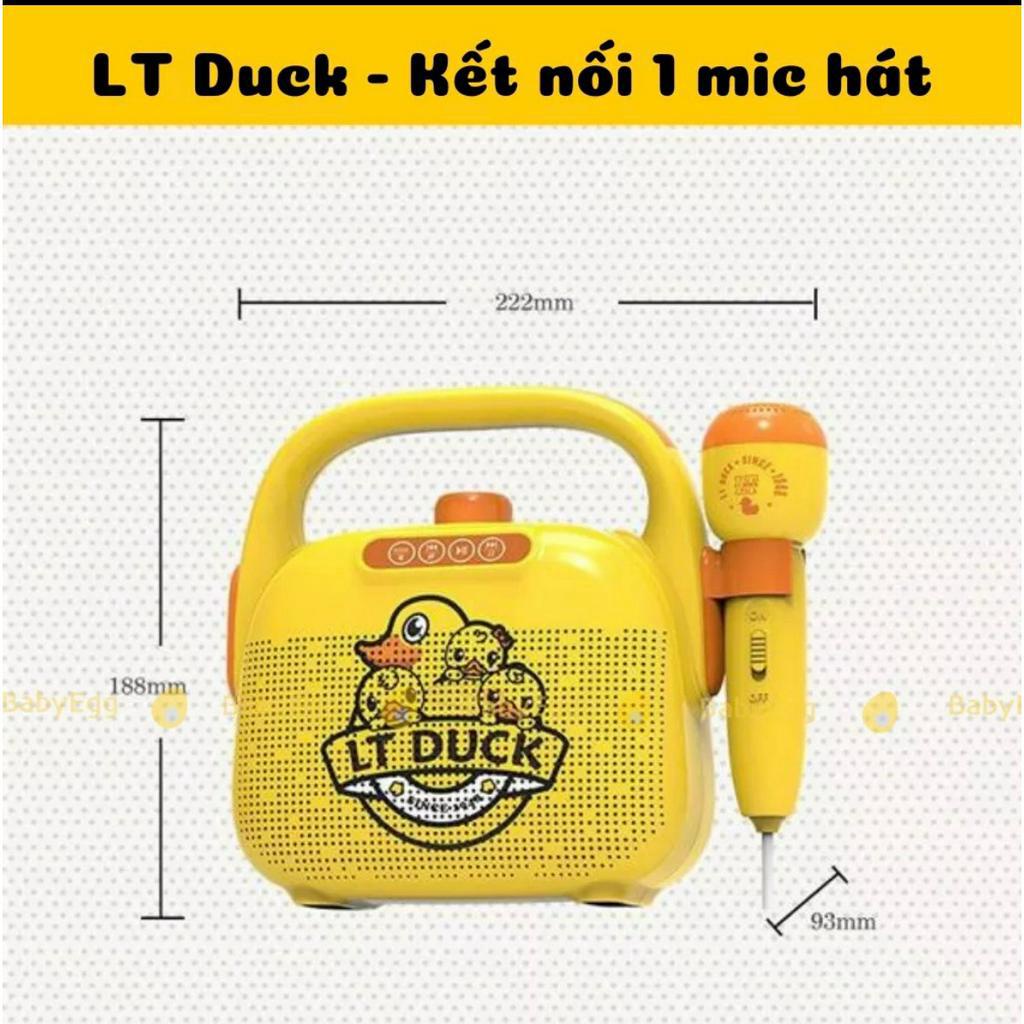 Bộ loa Micro chú vịt Duck hát karaoke cho bé