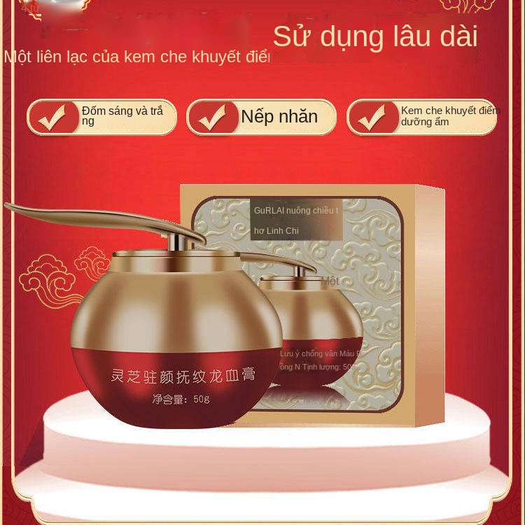 Một giây, máu rồng nữ đắt tiền trắng, Yin Yan Frost không thấm nước, chống mồ hôi, che khuyết điểm trắng, vàng, giữ ẩm, | BigBuy360 - bigbuy360.vn