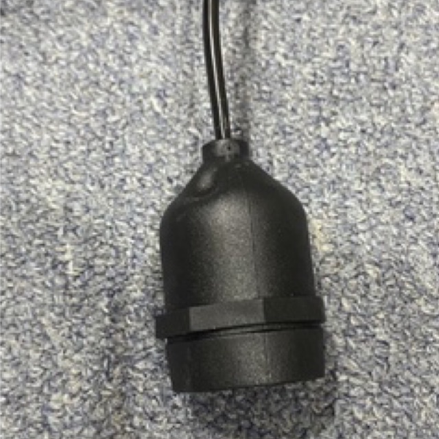 Dây điện treo bóng đèn dài 5m có 10 chuôi đèn đúc chống nước, nối dài tùy thích, hàng cực đẹp