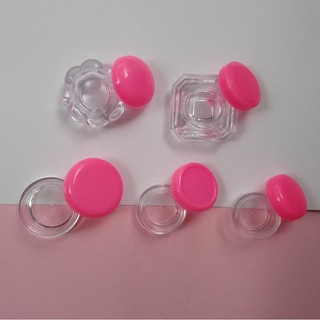 Hũ nhựa nhí đựng 3g - 5g nhiều mẫu