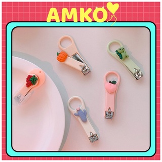 Kìm cắt móng tay, móng chân, kìm cắt da chết bằng thép không gỉ siêu sắc , Đồ Bấm Siêu Cute AMKO KC01