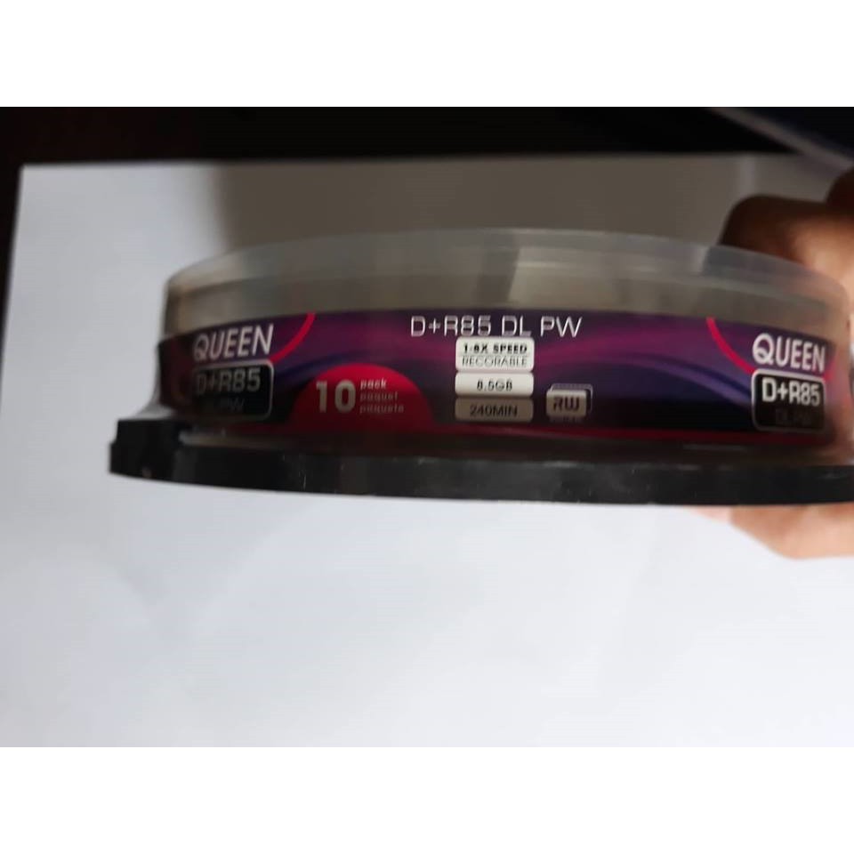 LỐC 10 ĐĨA TRẮNG DVD 8.5GB QUEEN