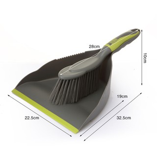 Mini Table Top Keyboard Brush with Dustpan Small Broom Set Stool Cleaning Brush