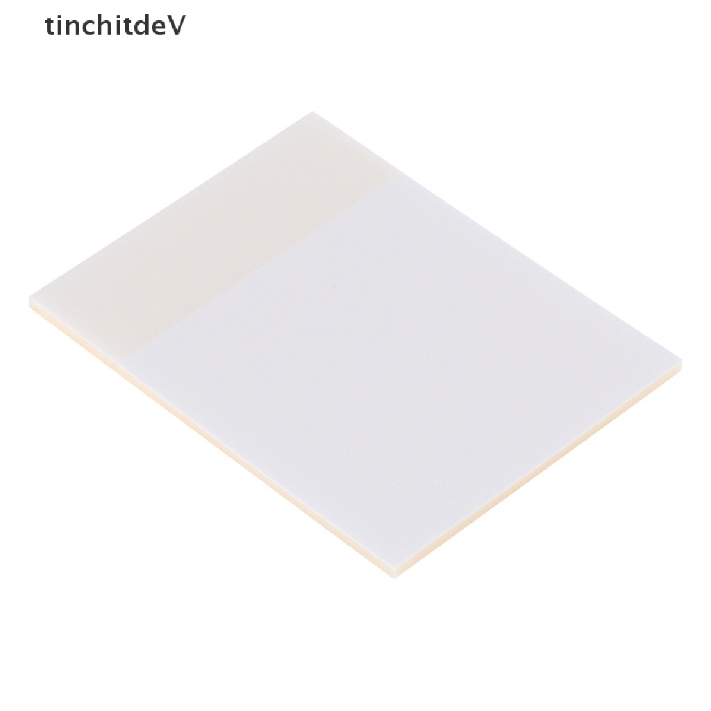 Bộ 50 Tờ Giấy Ghi Chú Trong Suốt Chống Thấm Nước Tiện Dụng