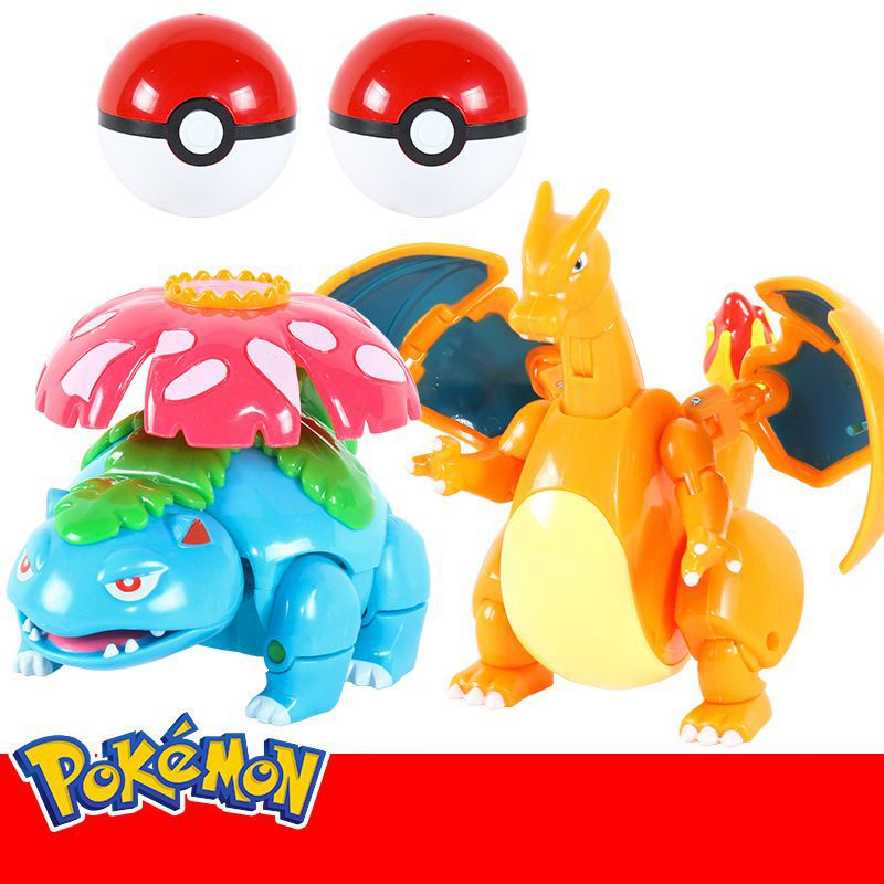 Mới Đồ Chơi Quả Bóng Pokemon Biến Hình Thú Vị Cho Bé