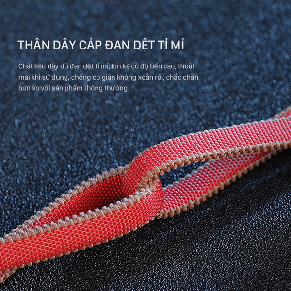 Dây sạc cáp sạc nhanh AKM/AKC-020 Dài 2M Type-C/ Micro ACOME Cáp Dù Bền Chắc - Bảo hành 12 tháng