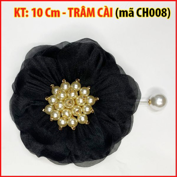 ROMI - Tag Hoa Cài Áo Váy Handmade , Kiểu Cài Áo Hoa Có Ghim CH008 CH009