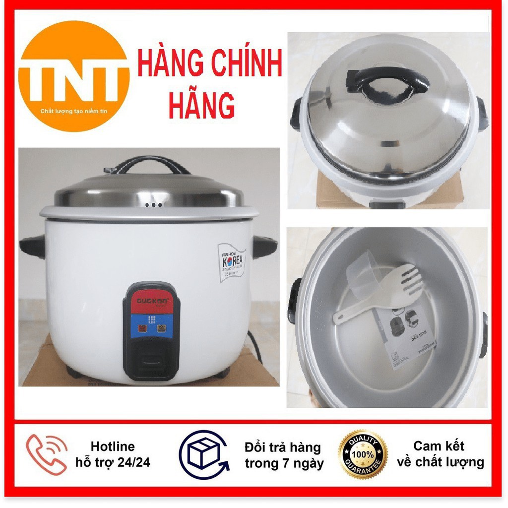 Nồi Cơm Điện Công Nghiệp GUCKOO 13 LÍT 2000W , nồi cơm công xuất lớn ,nồi đẹp, Bền Dày Nấu Cơm Ngon-BH 12T