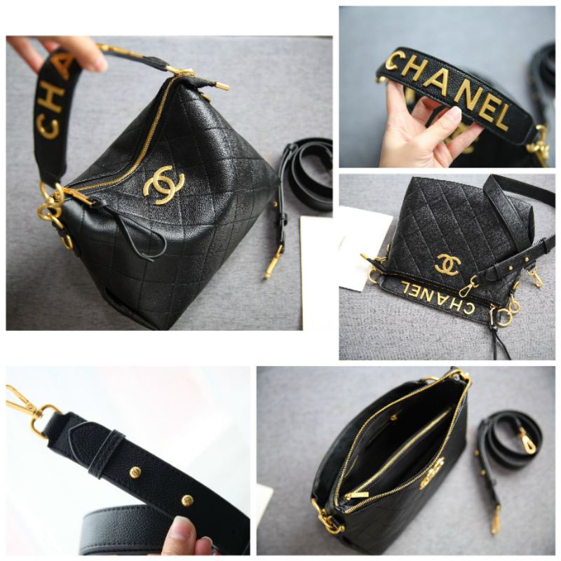 Túi xách nữ C.N quai logo sz26cm da bò mềm 2 quai thay đổi cực đẹp