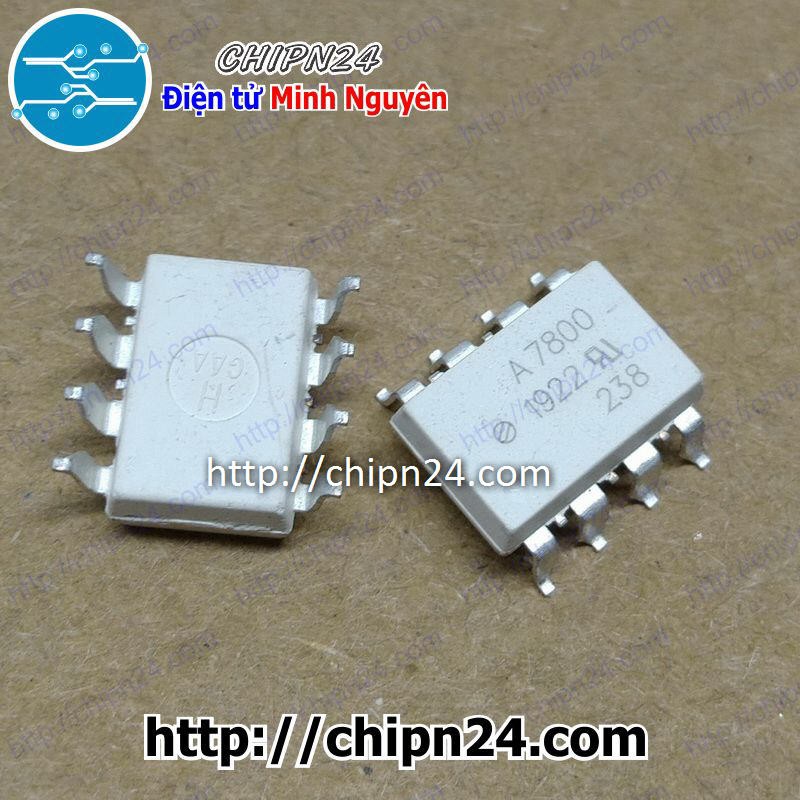 [1 CON] IC A7800 SOP-8 Trắng (SMD Dán) (HCPL-7800 HCPL-7800A  A7800A HP7800 7800)