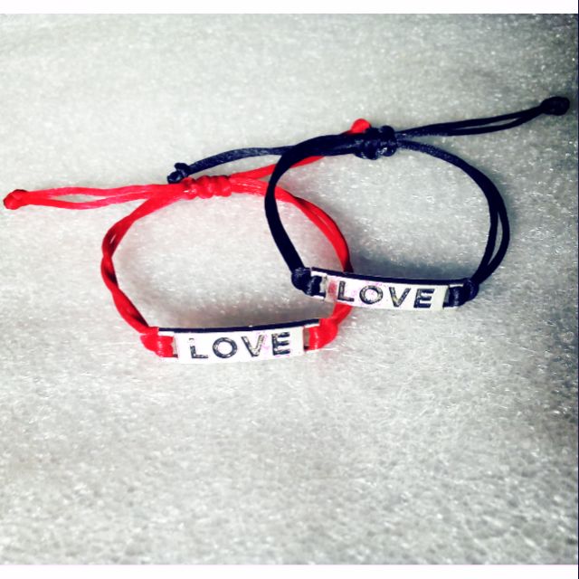 [TUYỂN SỈ]( cặp) Vòng tay cặp handmade love