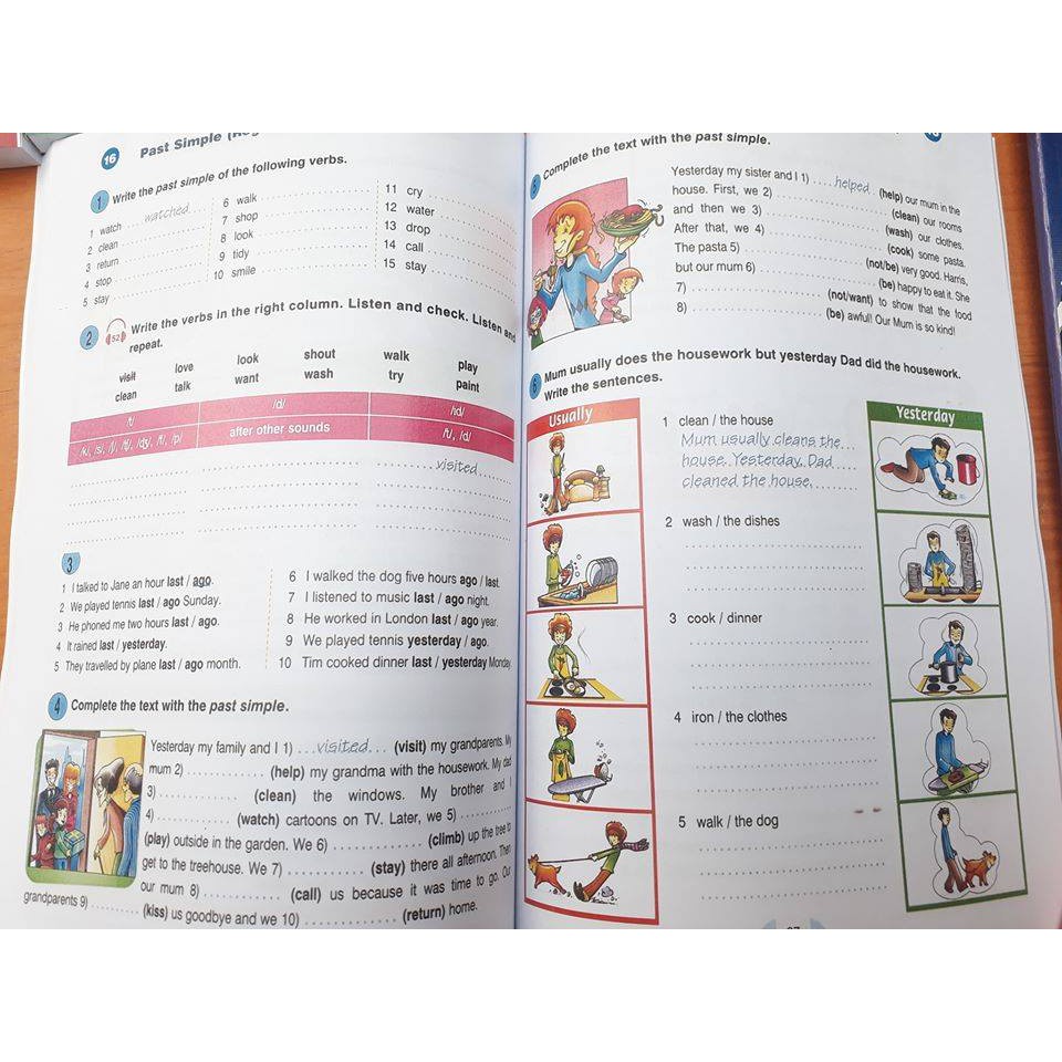 Bộ 7q màu - New Round Up + Audio