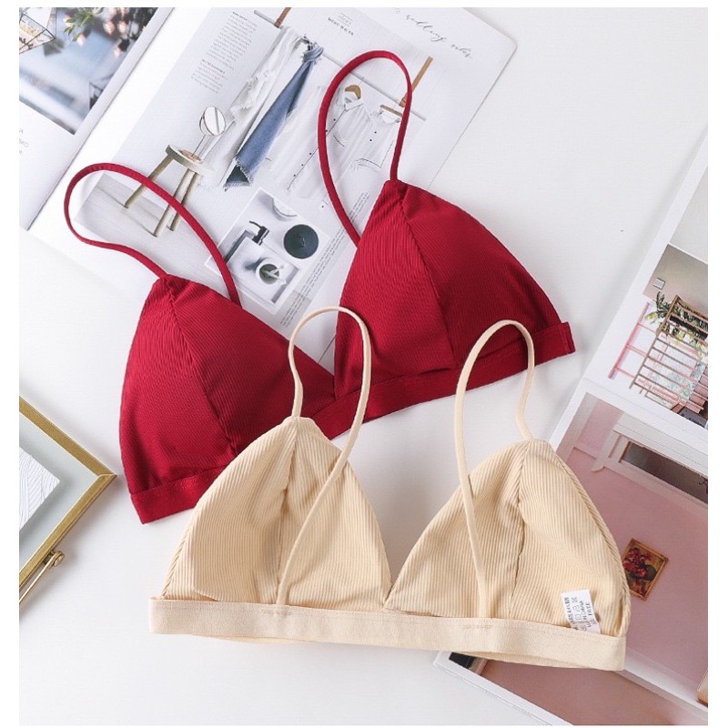 [Che Tên] Áo Lót Nữ Thun Nâng Ngực Viền Chun Sexy Kiểu Pháp TOPBRA | BigBuy360 - bigbuy360.vn