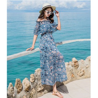 Váy maxi đi biển