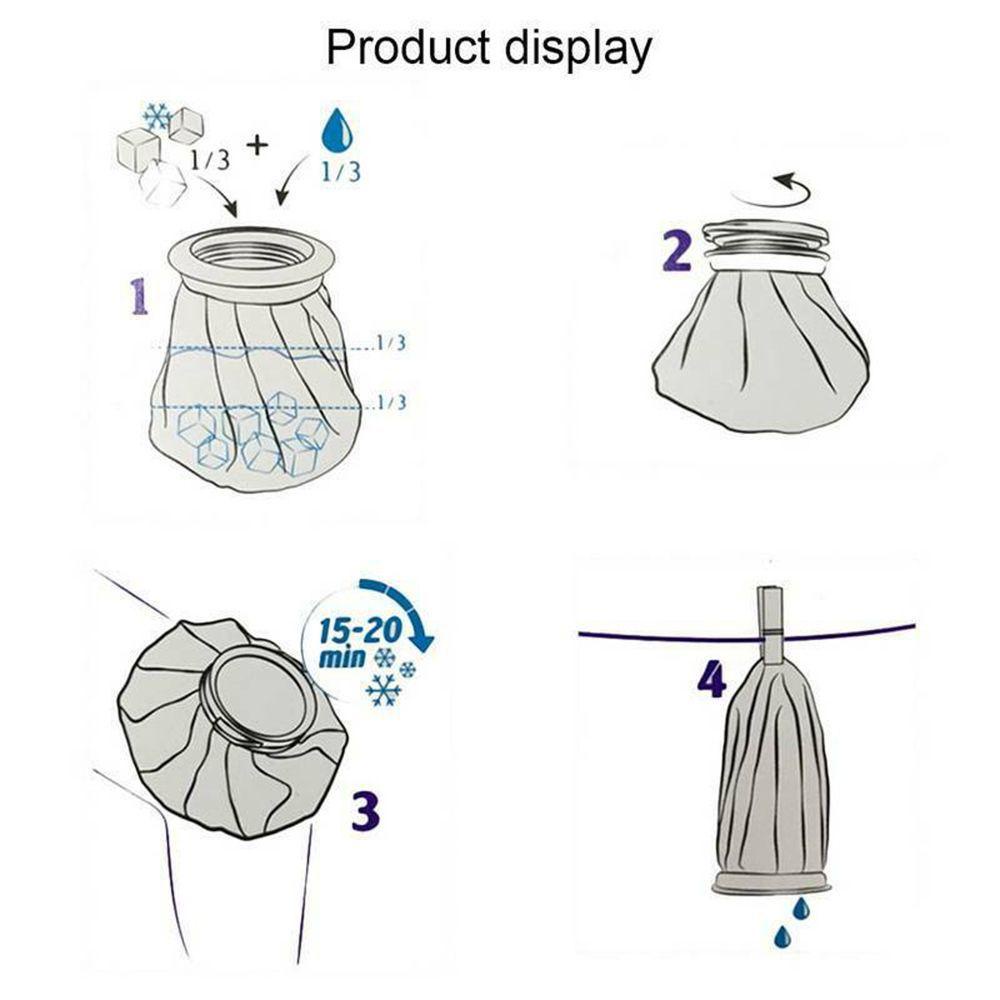 Túi Chườm Đá Nóng Lạnh Giảm Đau Nhiều Kích Cỡ
