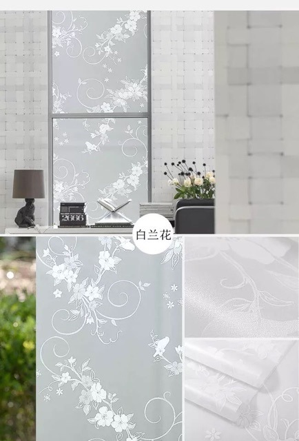 [Mã LIFEHLDEC giảm 10% đơn 99k] 90CM x5M decal dán kính trang trí làm mờ nhiều mẫu keo sẵn