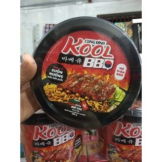 MÌ TRỘN CUNG ĐÌNH KOOL BBQ SƯỜN NƯỚNG KIỂU HÀN QUỐC 105G