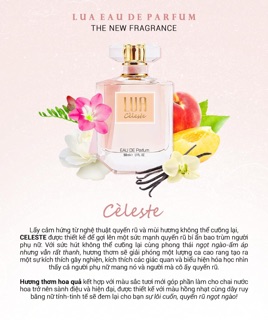 [Chính Hãng 100%] Nước Hoa Lua Celeste (thanh lý hàng mất hộp)