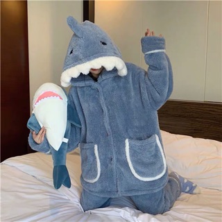 Bộ Ngủ Lông Cá Mập WESTIE