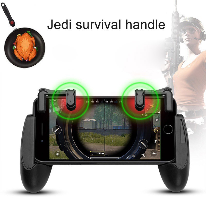 2018 New Wireless Gaming Trigger Controller Gamepad Phone Games Handle for PUBG