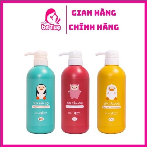 Sữa tắm gội Agi cho bé 500ml CHÍNH HÃNG