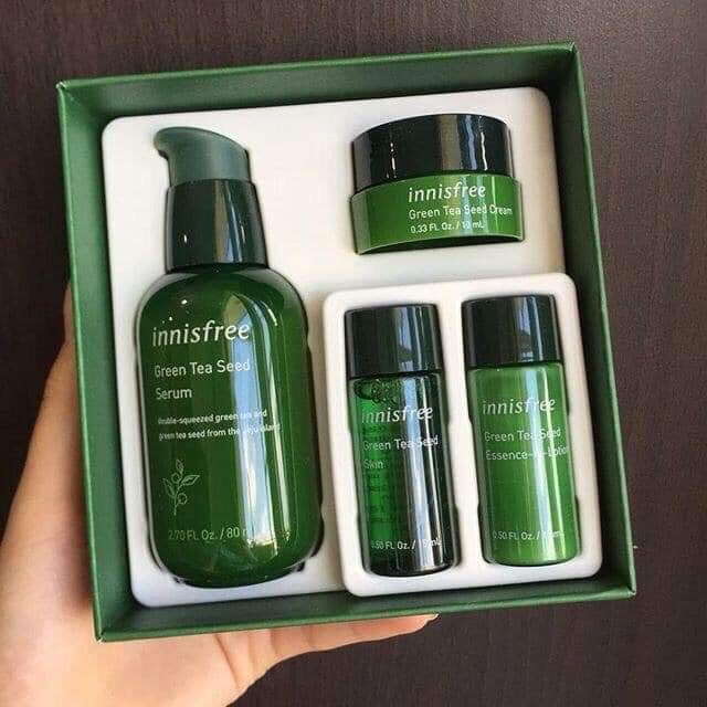 SÉT DƯỠNG DA TRÀ XANH INNISFREE